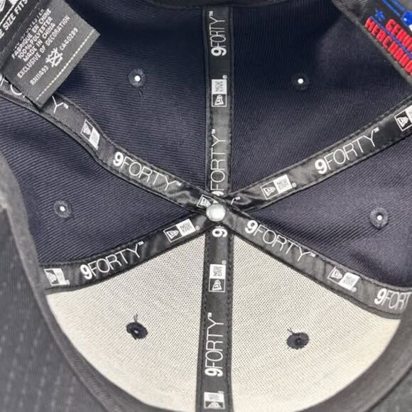 New Era 9FORTY New York Yankees Cap - Navy Blue - Adjustable (New) - Picture 9 of 9